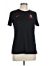 Nike 100% Polyester Black Active T-Shirt Size L - photo 1