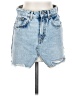 Zara TRF Blue Denim Skirt Size XS - photo 1