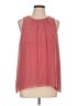 Vince Camuto 100% Polyester Red Sleeveless Blouse Size L - photo 1