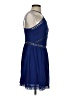 Lulus 100% Rayon Blue Cocktail Dress Size S - photo 4
