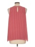Vince Camuto 100% Polyester Red Sleeveless Blouse Size L - photo 2