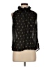H&M 100% Polyester Black Sleeveless Blouse Size 8 - photo 1