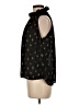 H&M 100% Polyester Black Sleeveless Blouse Size 8 - photo 5
