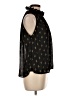 H&M 100% Polyester Black Sleeveless Blouse Size 8 - photo 4
