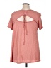 t.la Pink Short Sleeve Top Size XL - photo 2