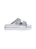 J/Slides 100% Eva Silver Sandals Size 6 - photo 1