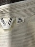 Roxy 100% Cotton Ivory Jacket Size S - photo 6