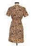 Shein Animal Print Tan Casual Dress Size 2 - photo 2