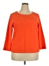 J.Crew 100% Cotton Orange 3/4 Sleeve Top Size XXL - photo 1