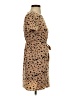 Shein Animal Print Tan Casual Dress Size 2 - photo 4
