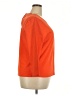 J.Crew 100% Cotton Orange 3/4 Sleeve Top Size XXL - photo 4