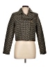 White House Black Market Tweed Gold Jacket Size 10 Petite - photo 1