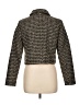 White House Black Market Tweed Gold Jacket Size 10 Petite - photo 2