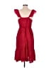 Assorted Brands 100% Cotton Red Cocktail Dress Size 20.5 - photo 2