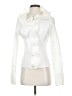 Samuel Dong Ivory Long Sleeve Blouse Size S - photo 1