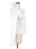 Samuel Dong Ivory Long Sleeve Blouse Size S - photo 4