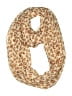 Unbranded Animal Print Tan Scarf One size - photo 1