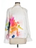 Ted Baker London 100% Polyester White 3/4 Sleeve Blouse Size 4 (1) - photo 1