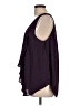 Torrid 100% Polyester Solid Purple Sleeveless Blouse Size Lg Plus (0) - photo 5