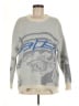 Unbranded 100% Polyester Graphic Gray Pullover Sweater Size M - photo 1