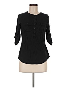 NY&C 3/4 Sleeve Button-Down Shirt (view 1)