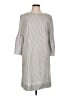 Chaps Gray Casual Dress Size L - photo 1
