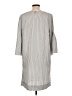 Chaps Gray Casual Dress Size L - photo 2
