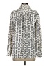 Ann Taylor 100% Polyester Ivory Long Sleeve Blouse Size XS - photo 2