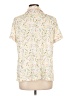 Unbranded Ivory Short Sleeve Henley Size L - photo 2
