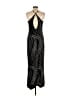 Bari Jay Graphic Black Cocktail Dress Size 7 - 8 - photo 2