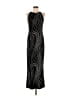 Bari Jay Graphic Black Cocktail Dress Size 7 - 8 - photo 1