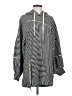 Pilcro 100% Cotton Black Poncho Size S - photo 1