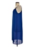 J.Crew 100% Polyester Solid Blue Casual Dress Size S - photo 5