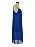 J.Crew 100% Polyester Solid Blue Casual Dress Size S - photo 4