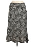 New Directions Animal Print Silver Casual Skirt Size M - photo 1