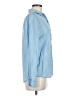 SO 100% Lyocell Blue Long Sleeve Polo Size M - photo 4