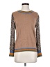 Conditions Apply Color Block Brown Pullover Sweater Size S - photo 1