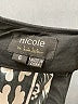 Nicole by Nicole Miller 100% Polyester Black Sleeveless Blouse Size 6 - photo 7