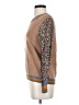 Conditions Apply Color Block Brown Pullover Sweater Size S - photo 5