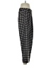 J.Crew Collection Houndstooth Black Burgundy Casual Pants Size 4 - photo 4