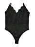Boohoo 100% Polyamide Black Bodysuit Size L - photo 1