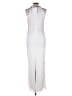 Mac Duggal 100% Polyester Silver Casual Dress Size 10 - photo 2