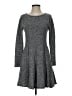 Left Coast by Dolan Tweed Gray Casual Dress Size S - photo 1