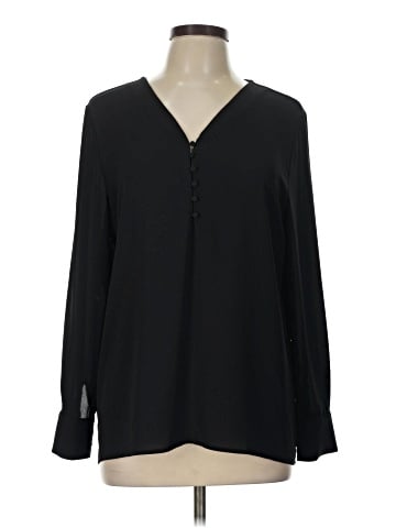 Ann Taylor Long Sleeve Blouse (view 1)
