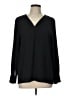 Ann Taylor Black Long Sleeve Blouse Size L - photo 1