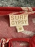 Surf Gypsy 100% Rayon Red Kimono Size M - photo 7
