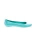 Oka B. Color Block Teal Flats Size 8 - photo 1