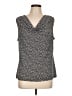 Charter Club Black Sleeveless Blouse Size L - photo 1