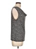 Charter Club Black Sleeveless Blouse Size L - photo 4