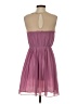 Ark & Co. 100% Polyester Hearts Purple Cocktail Dress Size S - photo 2